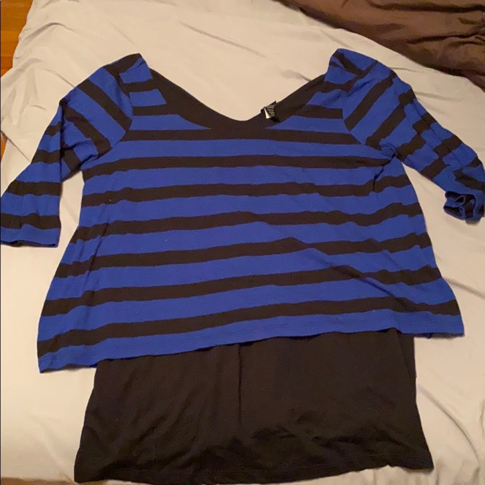 Blue Torrid Top